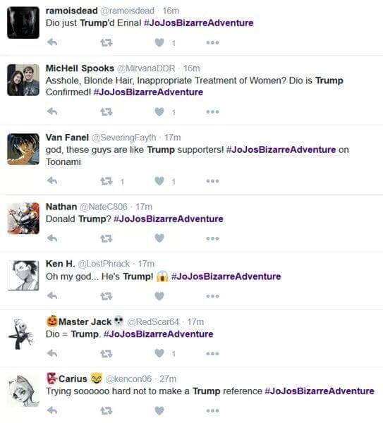 _SiberianKhatru's tweet photo. Maybe airing JoJo's on Toonami wasn't a good idea after all... https://t.co/6xelYWbiMR