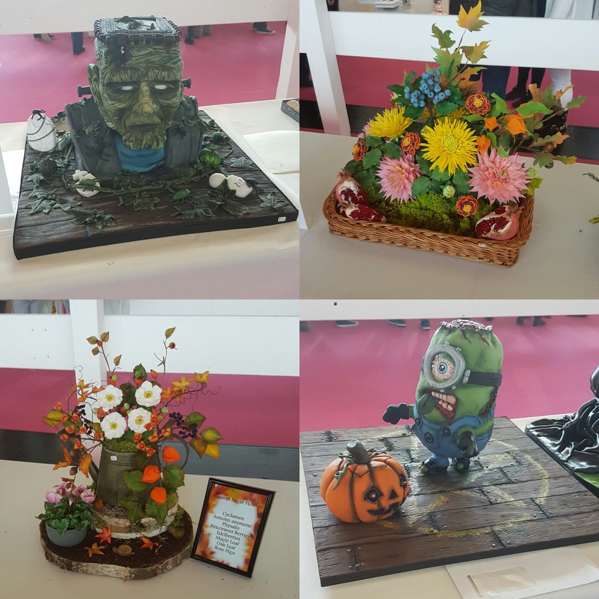 nesfatelp's tweet photo. Unglaublich, die Torten und Kuchen sind echte Kunstwerke :D! #infa2016 https://t.co/toKY9vNLso