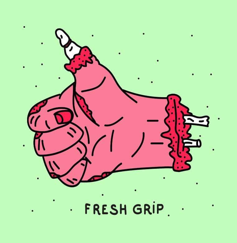 ScarfishDesign's tweet image. Always happy with some fresh grip #ThumbsUp #griptape #illustration #scarfish #skate