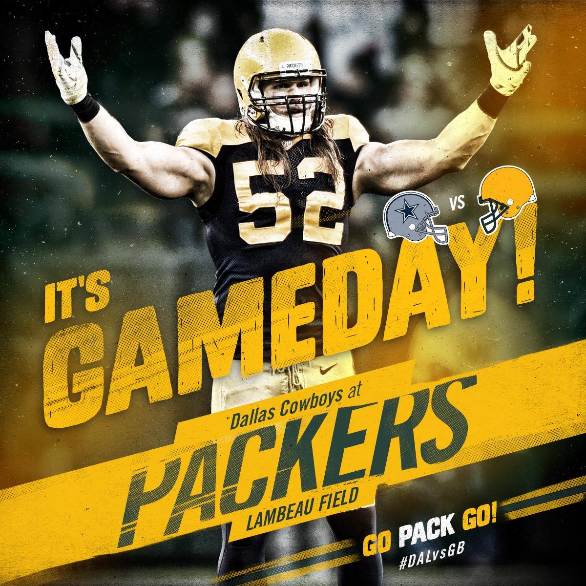 Green Bay Packers on X: 'Rise & shine, #Packers fans, it's GAMEDAY! 