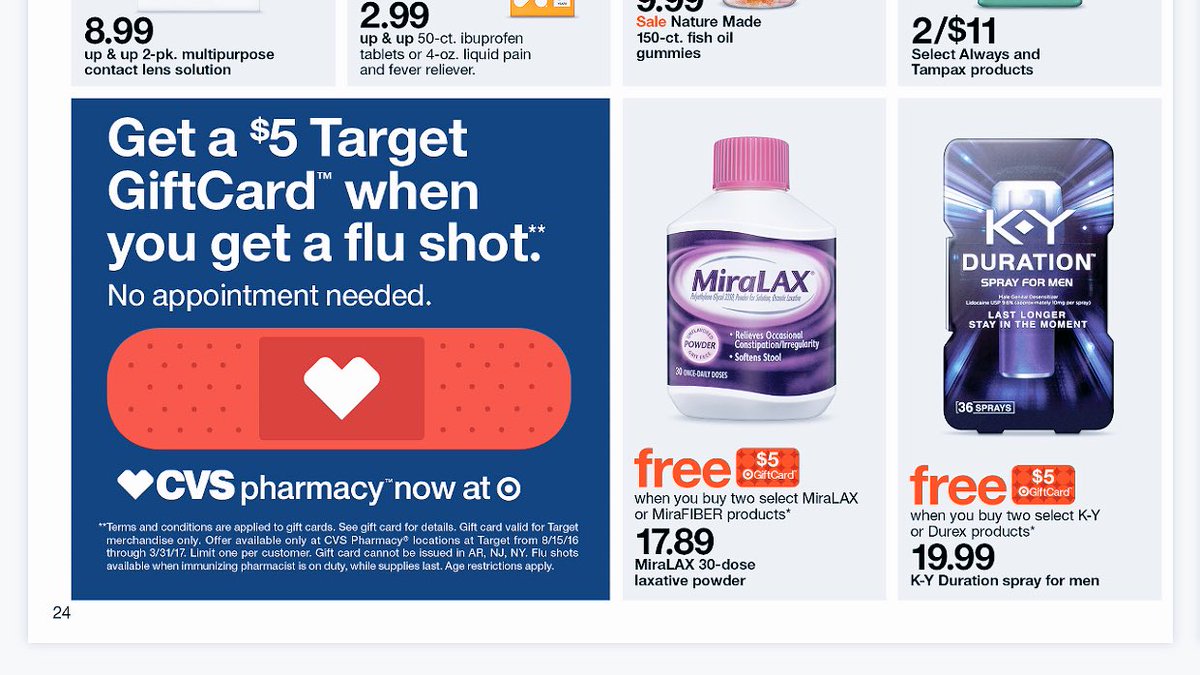 KevinPharmD's tweet photo. Time to wake up for your #TargetRun! #InTheAd #CVSatTarget โค๏ธ๐๐ฏ https://t.co/k093T4FkYY