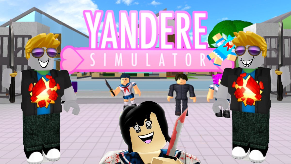 Frite Et Sora D U00e9couvrent Yandere Simulator Sur Roblox - roblox.com yandere simulator