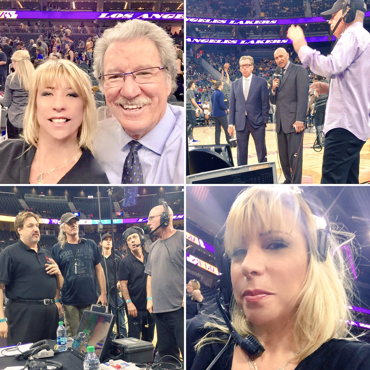iamsyn3rgy's tweet photo. Broadcast Media Pros —
setting up shots b4 going live #nba #lakers #warriors #suzz #jimbarnett #johnreynolds #billmacdonald #stulantz #CSN https://t.co/NKjHGeXaFe