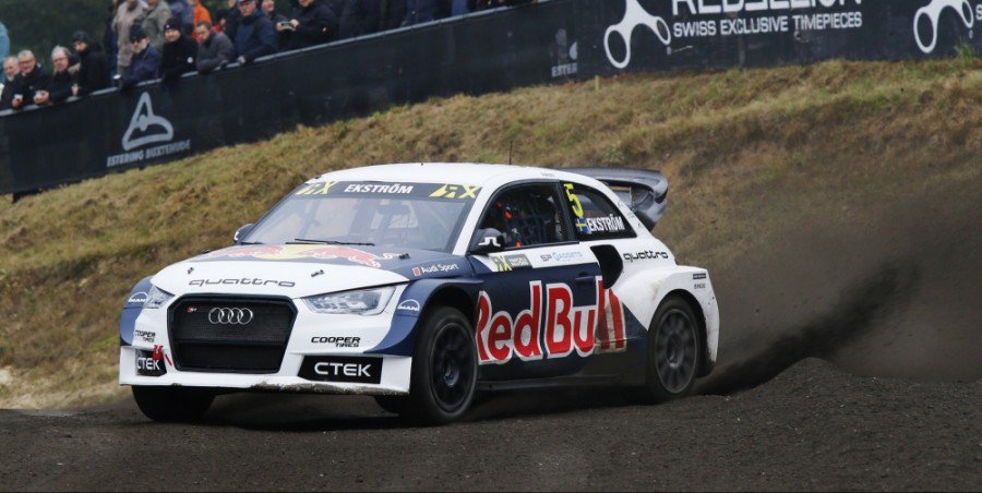 Circuitcat_eng's tweet image. #BarcelonaRX winner @mattiasekstroem can became also world champion at the @FIAWorldRX today (live at fiaworldrallycross.com) #GermanRX