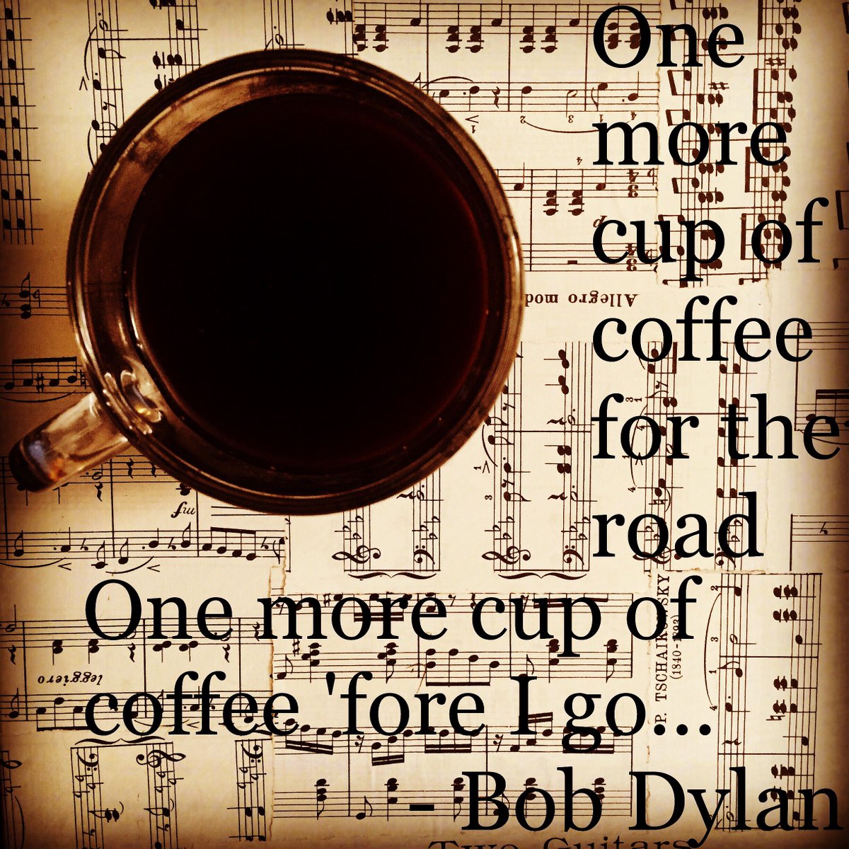 RavensBrew's tweet photo. #Sundaymorning #onemorecupofcoffee #bobdylan https://t.co/rw1uj9F8wq