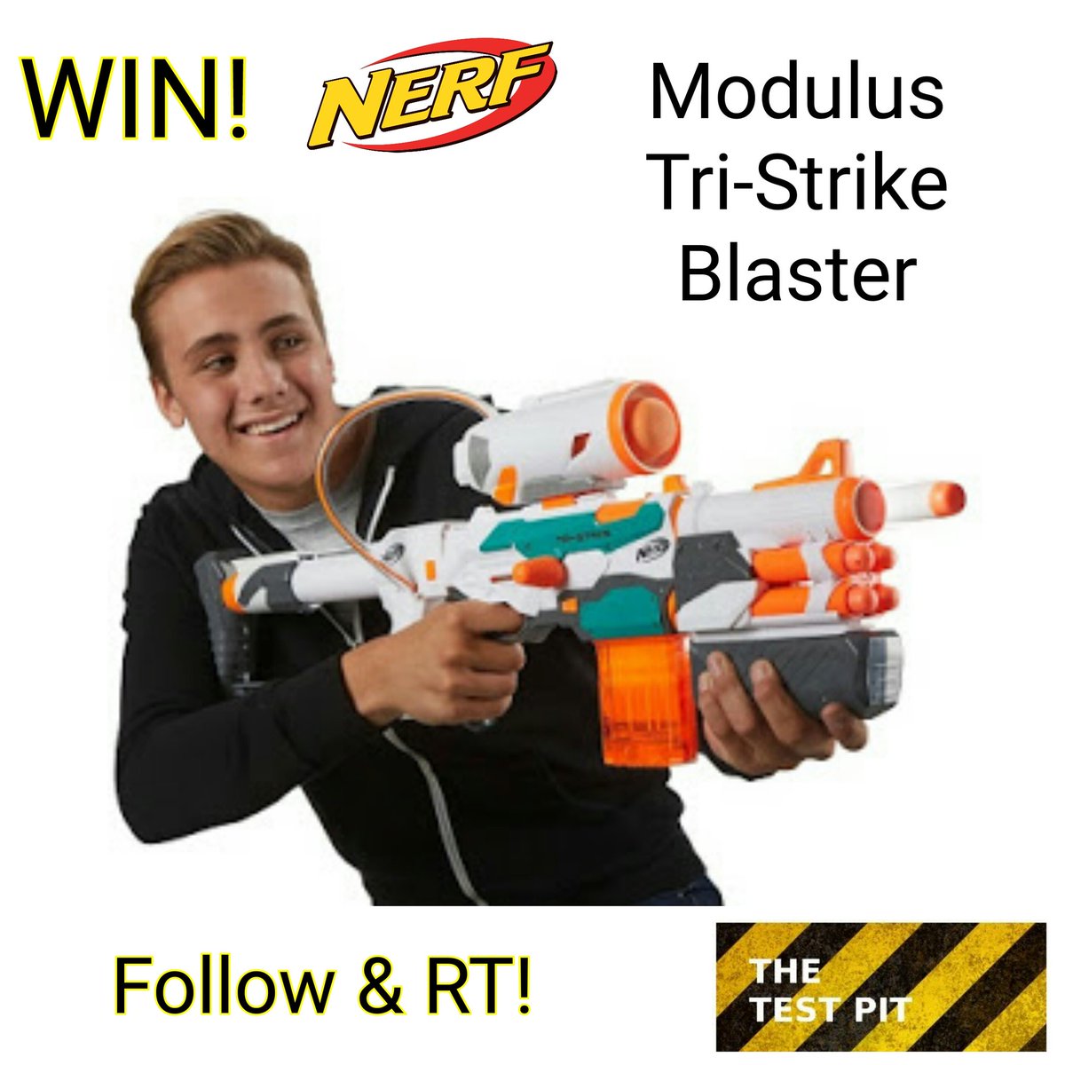 thetestpit's tweet photo. #Win a @NerfNation Modulus Tri-Strike Blaster in our latest #competition. Follow &amp; RT! https://t.co/Osq7GxtwmU https://t.co/VxjSfuOVPC