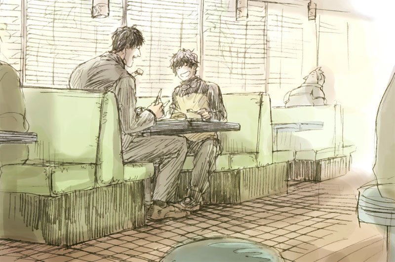 行きつけのダイナー。 