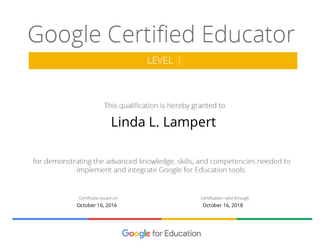 LLLampert's tweet photo. Exciting stuff! #CertifiedGoogleEducator #EdTech
#Level2Next https://t.co/FwZqqGcnLT