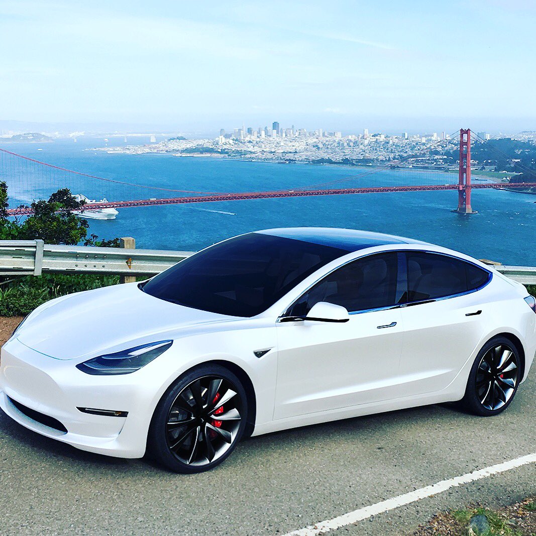vertraging Pretentieloos dok Tesla Mag en mode Plaid. on Twitter: "Une photo de la Tesla Model 3. Pearl  white. https://t.co/917KKFhQCa #tesla #Automoto… "
