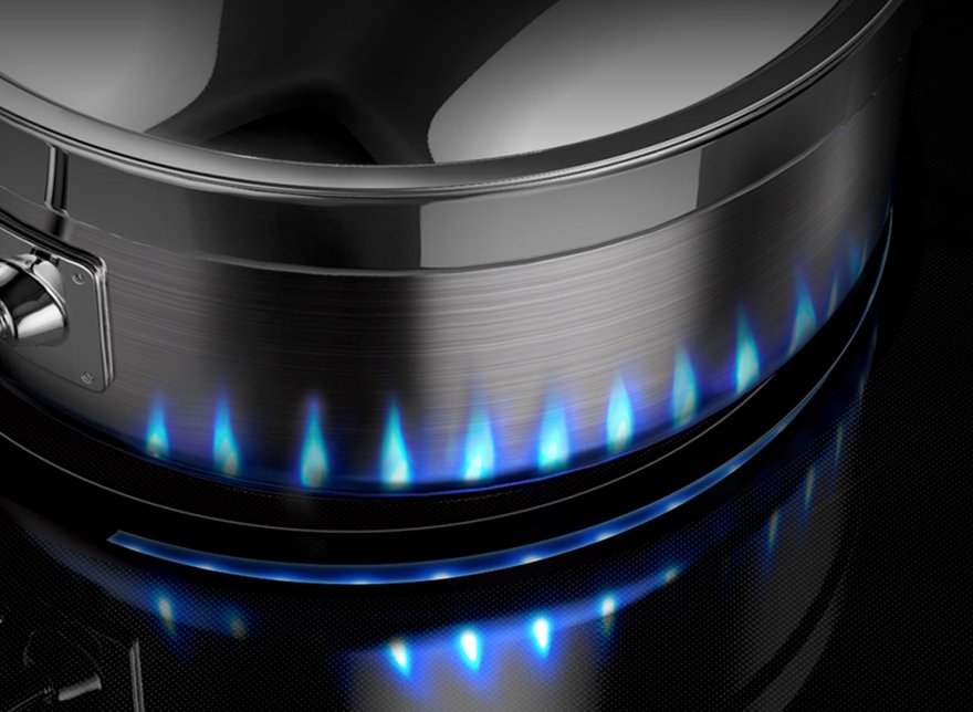 Samsung Induction Range Cooks Projects a Virtual Flame  bit.ly/2dg2WYZ #fromthearchives