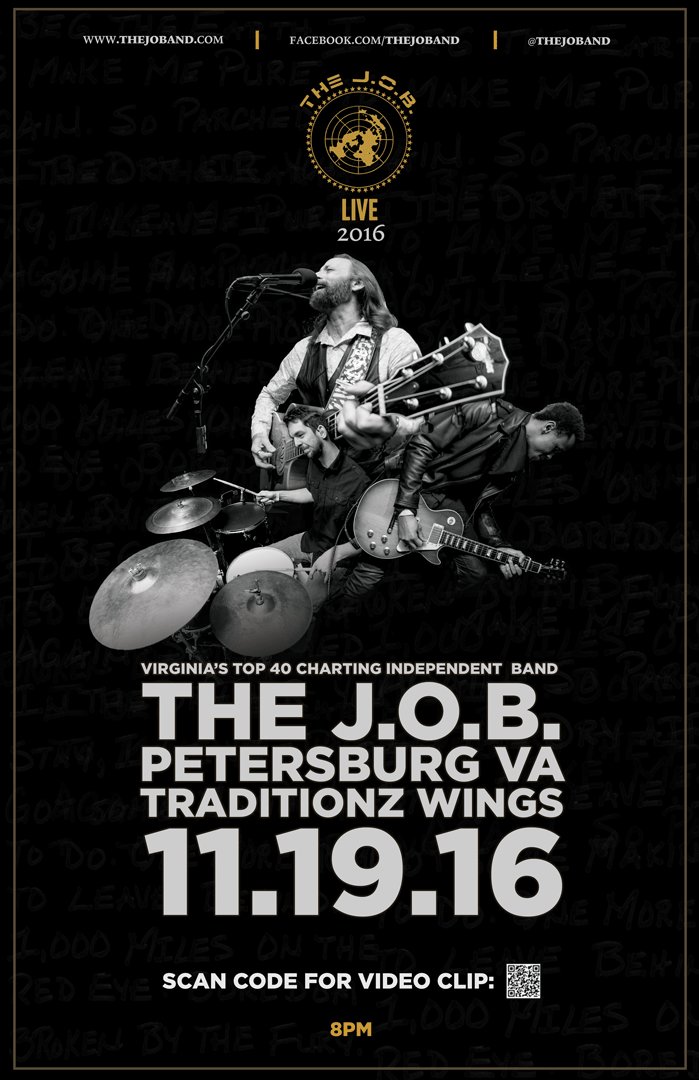 thejoband's tweet photo. #LiveMusic - See us in #PetersburgVA on #Saturday 11/19 at #Traditionz
>>https://t.co/5aNuKrmvTh
#rock #concert #WKLR #WVST #VSU #musiclife https://t.co/1Y4qXC7aEP