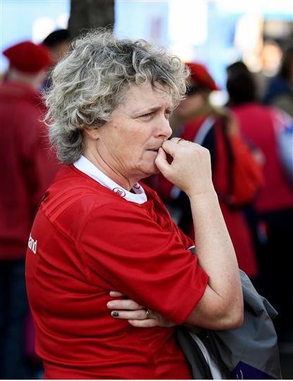 ballsdotie's tweet photo. Munsters fans in shock outside the Racing ground in Paris as they get the news of the tragic passing of Anthony Foley. #RIPaxel https://t.co/MaCWCLF5gc