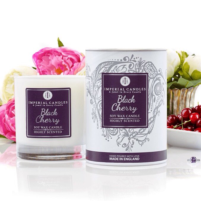 Sashulienka's tweet photo. The top scent🍒Black Cherry🍒Deluxe candle with hidden jewel is back in stock! 💍💕 get yours https://t.co/j70Zdlg0MU https://t.co/xRXcv4DCZs