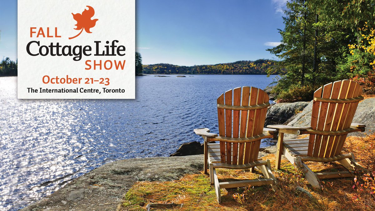 OntarioWood's tweet photo. One week from today we’ll be at the #FallCottageLife show with our partners – your one stop shop for #OntarioWood furniture and décor! https://t.co/5Z4FOLpL5E