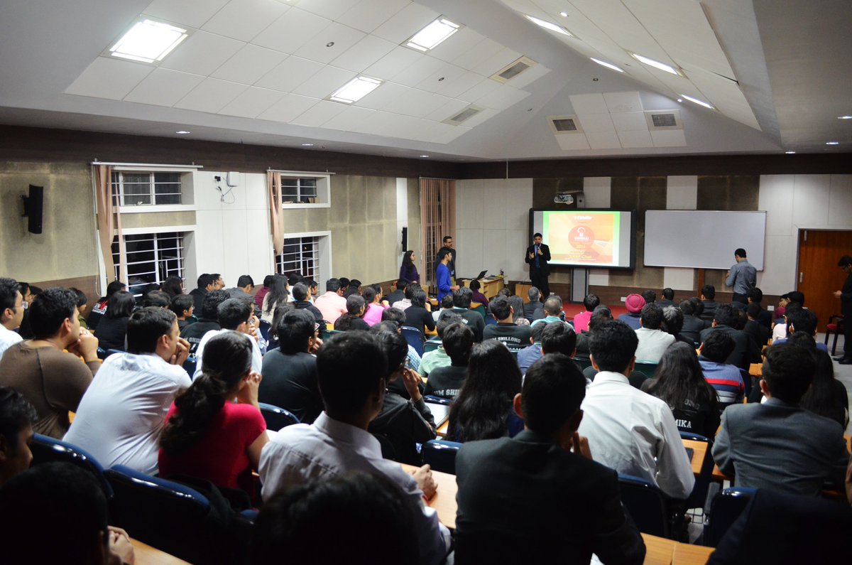 IIMShillong's tweet photo. Campus Round for the @Fidelity #Swapchat kicks off @IIM_Shillong
"Speak without the aid of powerpoint" #Campusconnect2016 #IIMShillong https://t.co/OTMzRdYXrS