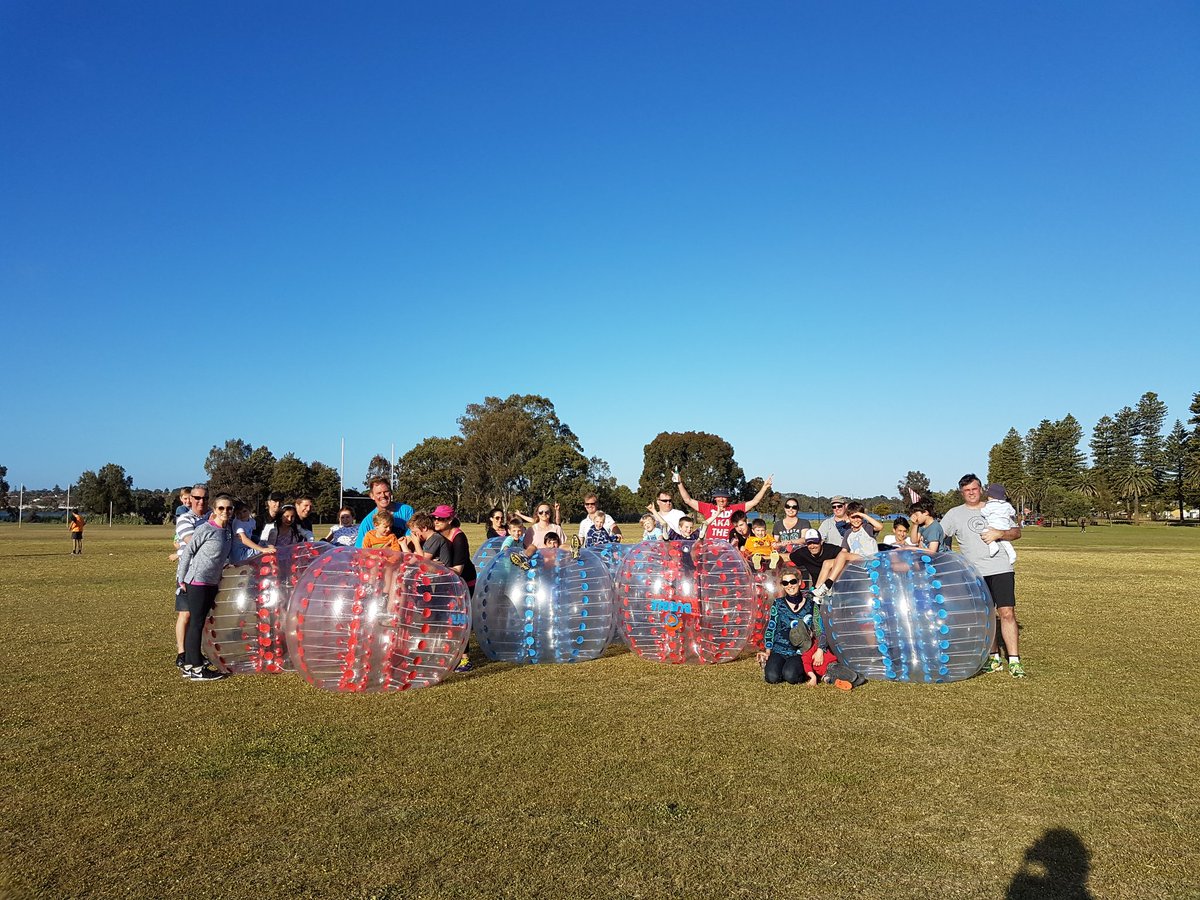 Bubble Soccer... is there a better way of spending a Sunday afternoon with a group of friends?