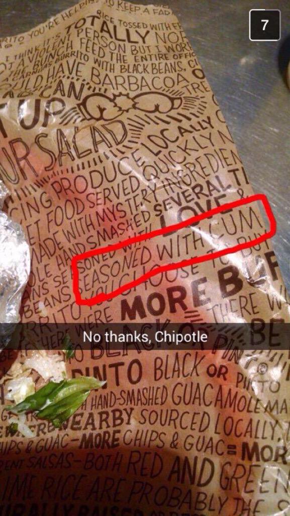 WealthWave99's tweet photo. Chipotle trying to be experimental https://t.co/PZoLzeI658