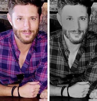 I am all smiles my wife gave me some amazing news. Sad though today I have to shave my beard @JensenHasOne