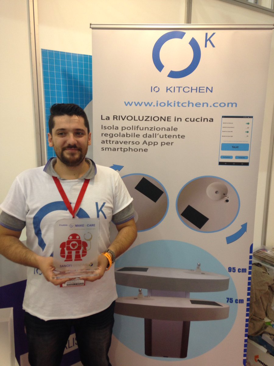 CiprianiF76's tweet photo. #MFR16 #MaketoCare Valerio e @IoKitchen in bocca al lupo https://t.co/G8Yuy24lPT