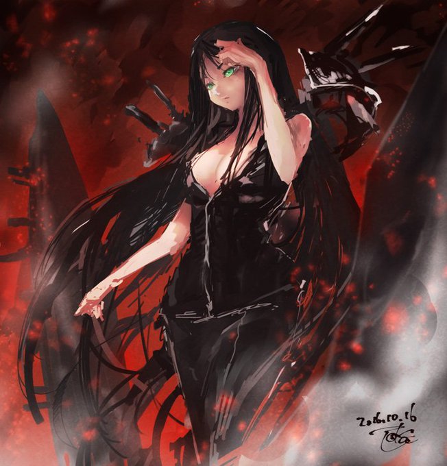 ルキュータン
#艦これ版深夜の真剣お絵描き60分一本勝負
#艦これ版真剣お絵描き60分一本勝負_20161016 