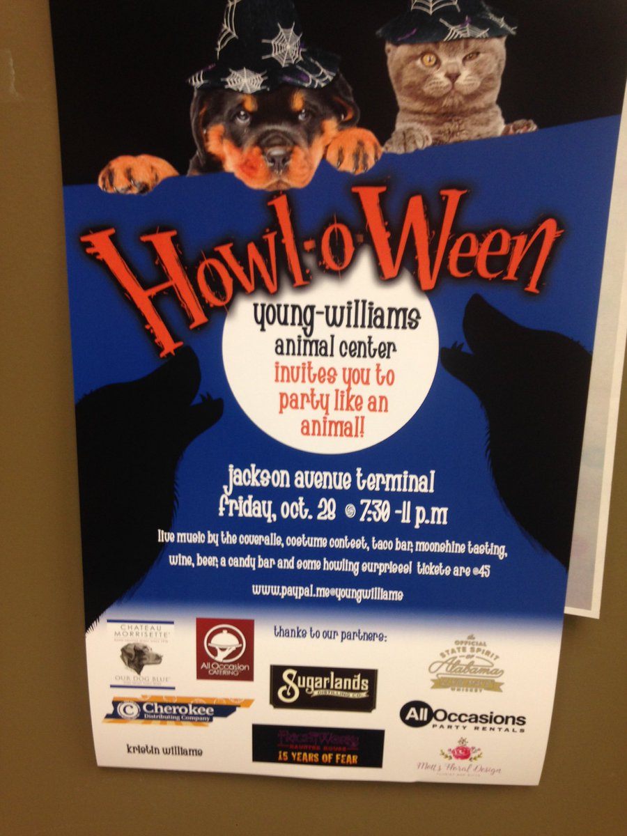 Join us in 2 weeks for a howling good time! Purchase your tickets here PayPal.me/young-Williams