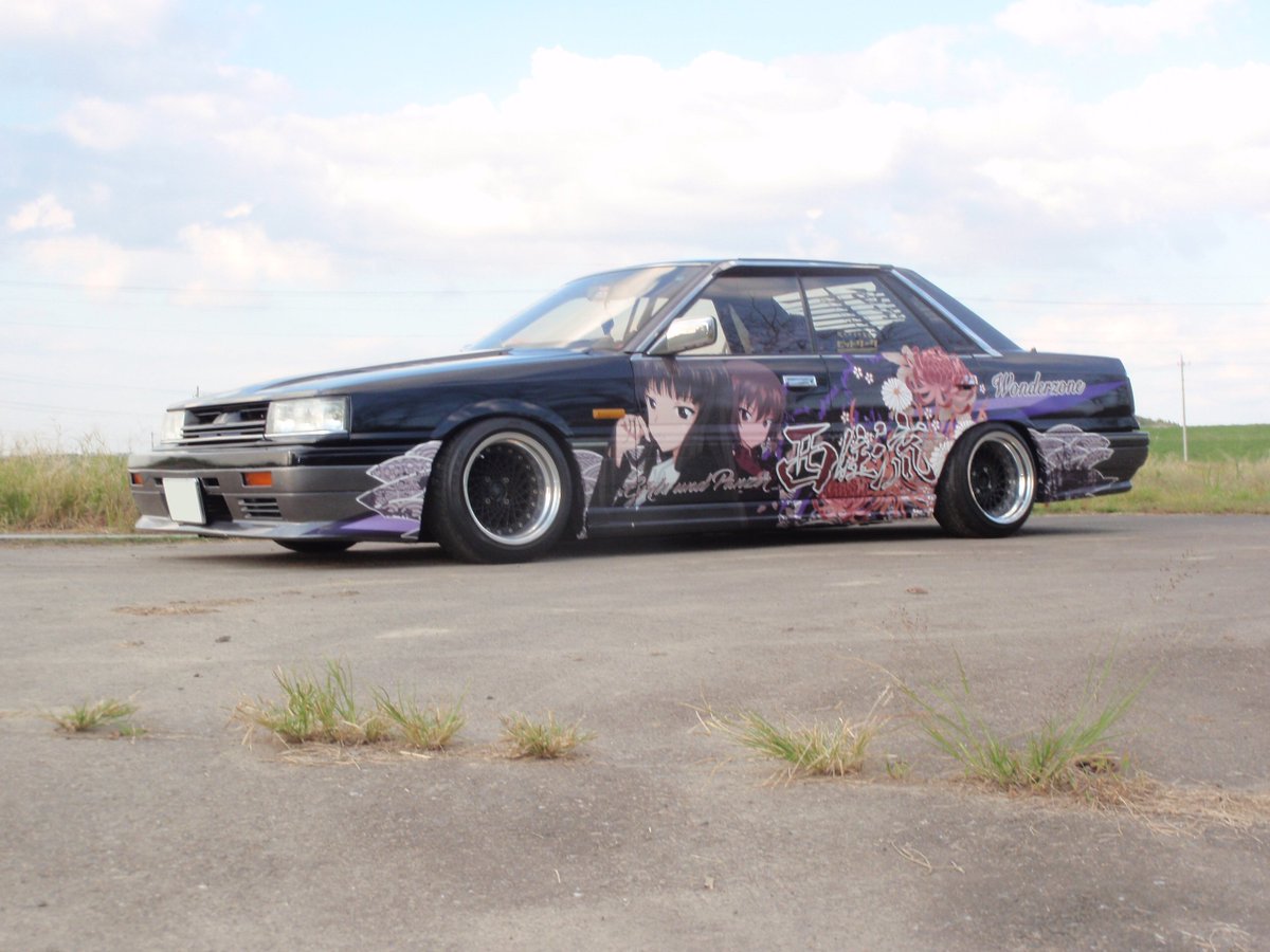 sumitsukare's tweet photo. ガルパンミーティングには参加してませんがみなさんお疲れ様です。
僕の車仕様変更しました。
西住しほ、まほさんです。
イラスト　アサギ(@asagi501 )様
デザイン　Nikkorsnappings (@Nikkorsnappings )様
施工　ひやめかワークス　かわかみさん https://t.co/TagYRih36l