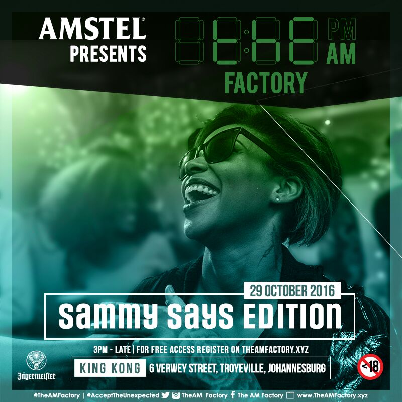 kgotsomaphike's tweet photo. #TheAMFactory is on! 29 October 🔥🔥🔥 https://t.co/vXuptXpV9e