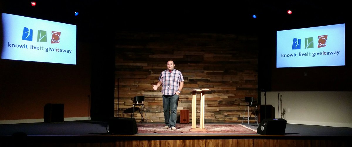 tradbill's tweet photo. Welcome Pastor Joe and his message on "LiveIt". Week 2-new beginnings! @GraceAtlanta @GraceChurchBath @joelovesmandy #knowitliveitgiveitaway https://t.co/H6muQlVygY