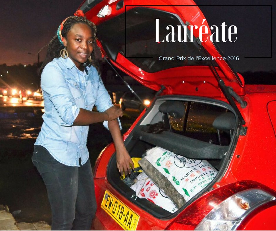 Priscilla reçoit sa 1ère livraison matières 1ères provenance Lambaréné pour la fabrication de cosmétiques à base essences naturelles #gabon.