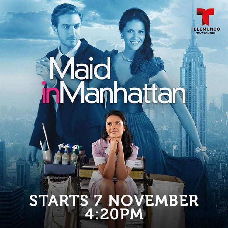 @_StarOline África conocerá a #UnaMaidEnManhattan
Gran Estreno el 7 de Noviembre a las 4:20PM por <a href="/TLMDAfrica/">Telemundo Africa</a>
<a href="/LitzyOficial/">Litzy</a> <a href="/eugenio_siller/">Eugenio Siller</a>