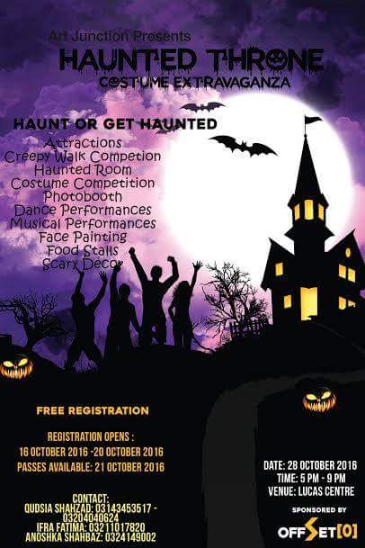 ArtJunctionFC's tweet photo. Passes available from October 21st.
#HauntedThrone #GetPsyched #BeyondCreativity #ArtJunkies #FCC #Fccollege https://t.co/9XbCcCrBMo