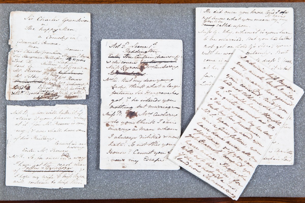 ChawtonHouse's tweet photo. Looking forward to seeing our 'Sir Charles Grandison' mss @FolgerLibrary later this week when we host a reception for our friends #Austen https://t.co/MzqYvdHbGu