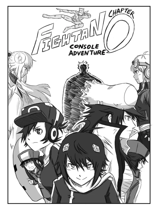 Title page for Fightan, done! 