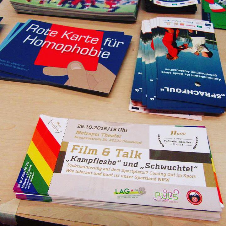 ImpactLGBT's tweet photo. De retour de la #FootballPrideWeek à Berlin, c'était fantastique, merci aux organisateur-trice-s! Thank you so much for everything! 🌈 ⚽️ 😀 https://t.co/AoKOsHeCfU
