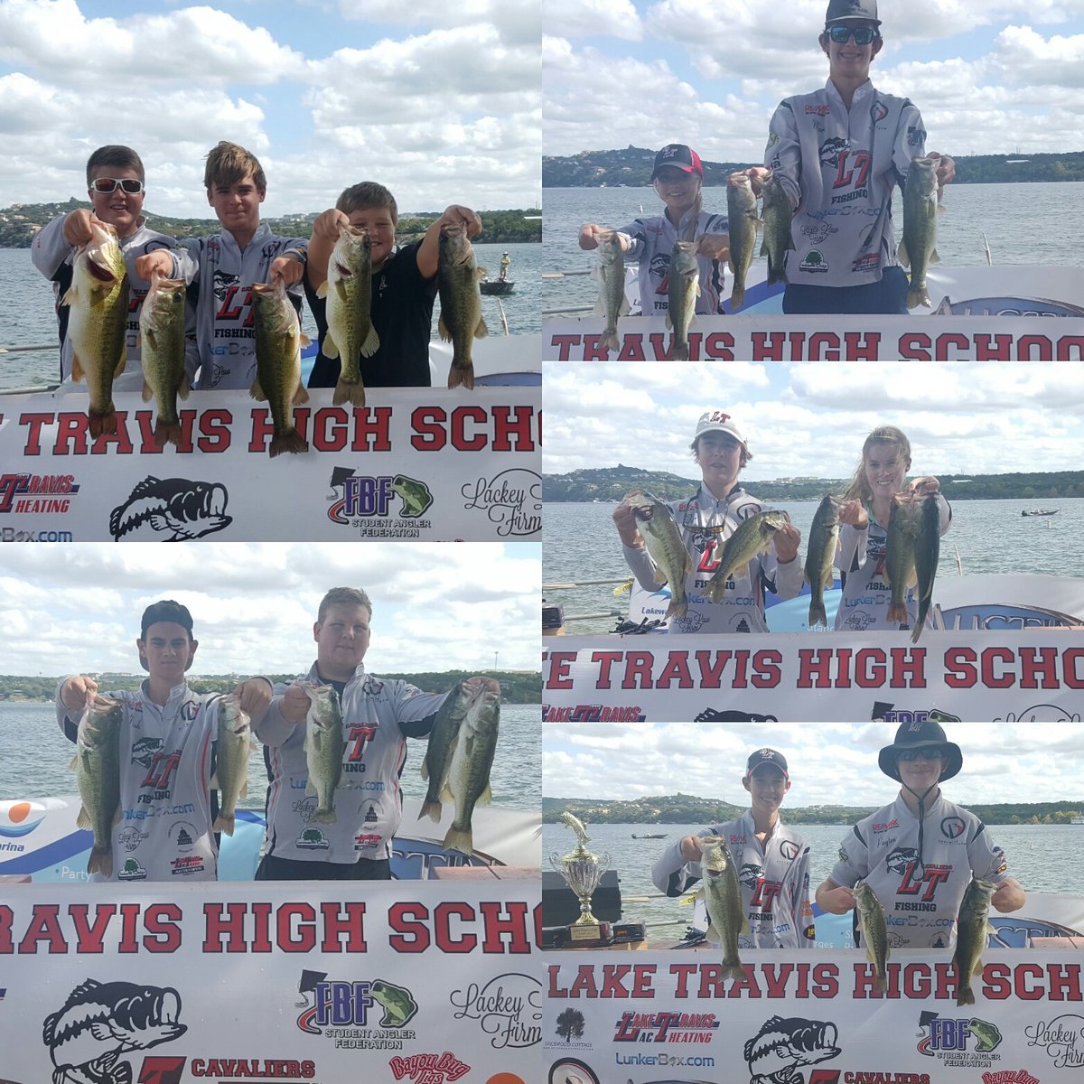 LTHSfishing's tweet image. @LTHSfishing 5ofTop10 #LTCup 
1.Parker/Cameron16.75lb
3. Eston/Noah10.65lb
4. Hattie/Tyler 8.9lb
6. Mark/Abbi 7.25lb
9. Payton/Grant 6.35lb