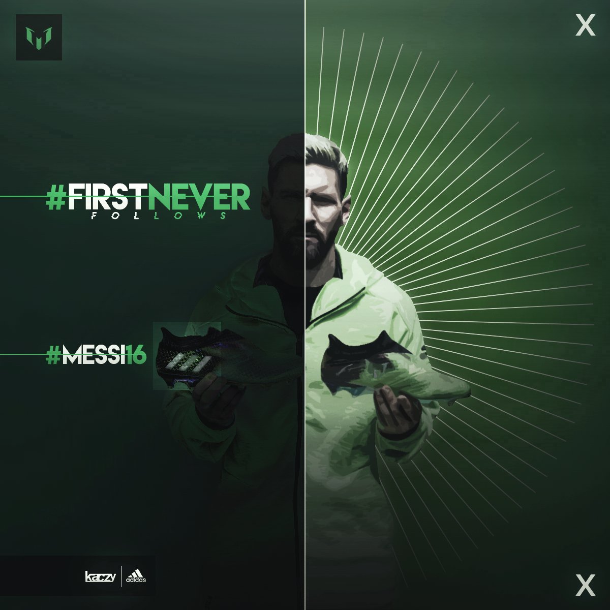 kaczydzn's tweet photo. Training session! @TeamMessi #Messi2016 #FirstNeverFollows #football #gfx https://t.co/7K0sT9nly9