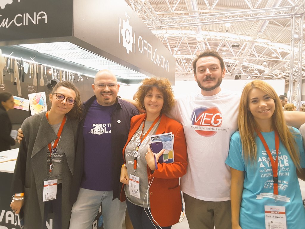Foodinpro's tweet photo. With our champions in officucina at #mfr16 speaking about #seedsofdisruption and the #futureoffood with @MipaafSocial #apranzoinsiemefw https://t.co/sJ9jlIvhJ3
