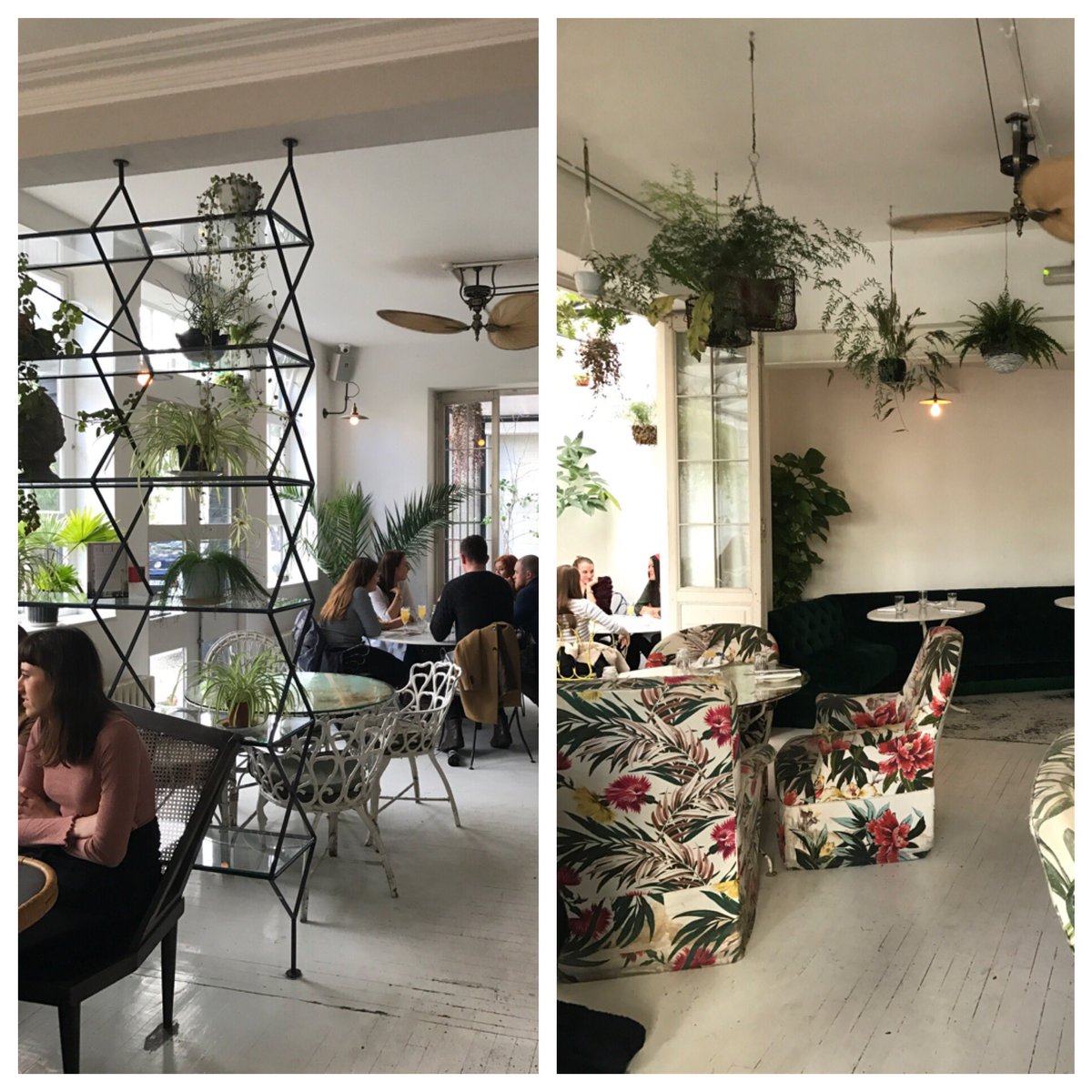 ASOC_UK's tweet photo. The beautiful Bourne &amp; Hollingsworth @bandhgroup 🌿 #brunch #London #design https://t.co/7OOhXpJS27