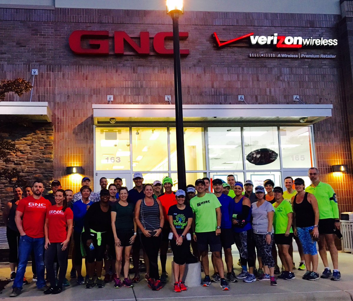 NorthHillsGNC's tweet photo. We loved having runners of the Nov 19th Holly Springs GNC 5k &amp; Edward Jones Half Marathon at our store Saturday. See you Nov 19th!#runhappy https://t.co/qTPrmOYoo5