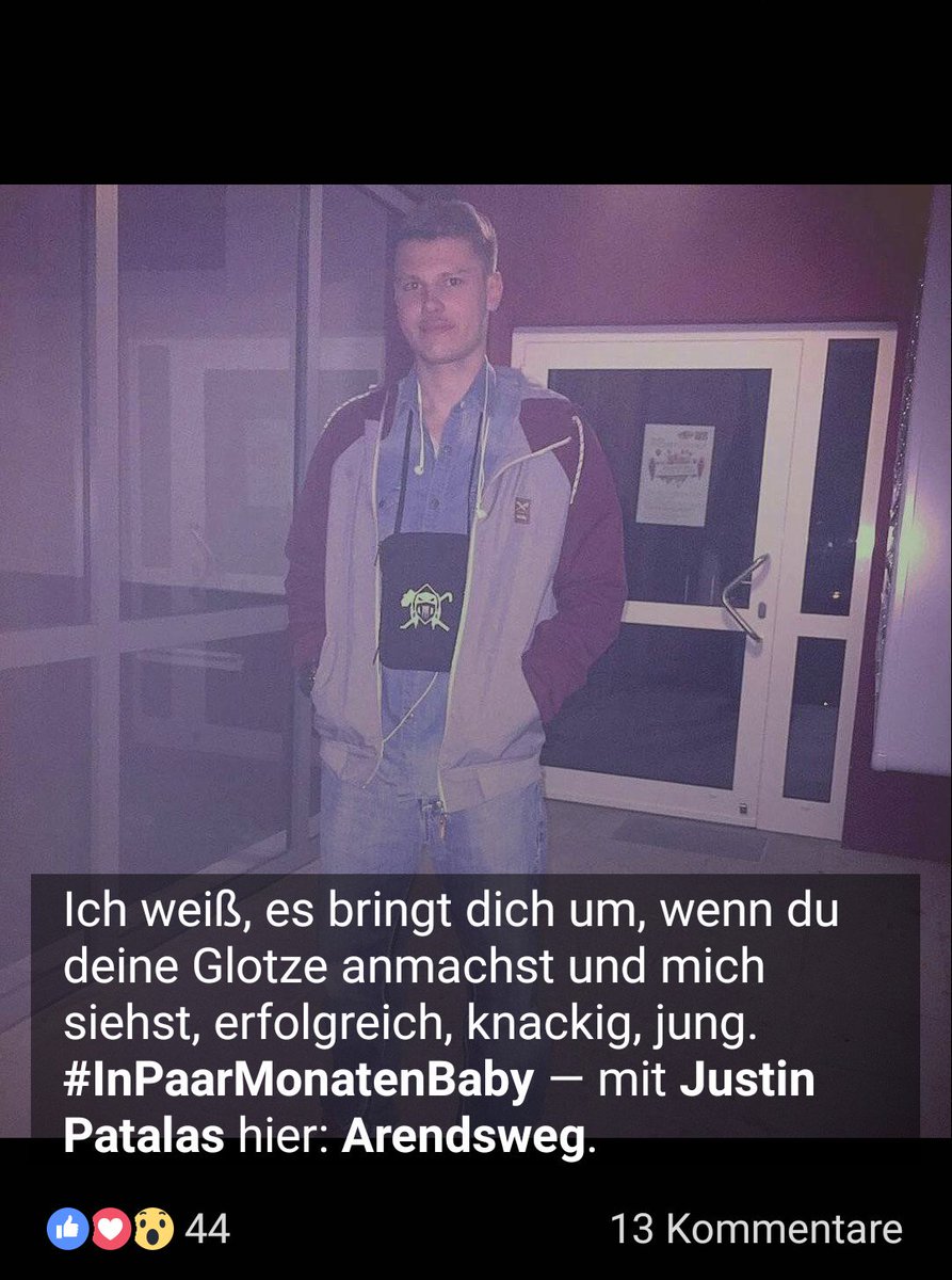 Er steht mitten im Leben.