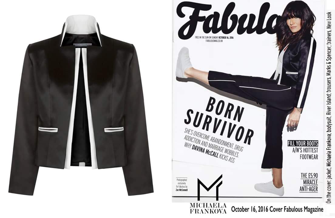 Michaela Frankova (@frankovacouture) on Twitter photo <a href="/ThisisDavina/">Davina McCall</a> cover <a href="/Fabulousmag/">Fabulous</a> <a href="/POP_PR_UK/">The POP Group</a> <a href="/Kate_anya/">Kate Anya Barbour</a> <a href="/JHODGES99/">JENNY HODGES</a> <a href="/NewLookFashion/">New Look</a> <a href="/riverisland/">River Island</a> Jacket available at michaelafrankova.com/shop/black-and… <a href="/ThisisDavina/">Davina McCall</a> cover <a href="/Fabulousmag/">Fabulous</a> <a href="/POP_PR_UK/">The POP Group</a> <a href="/Kate_anya/">Kate Anya Barbour</a> <a href="/JHODGES99/">JENNY HODGES</a> <a href="/NewLookFashion/">New Look</a> <a href="/riverisland/">River Island</a> Jacket available at michaelafrankova.com/shop/black-and…