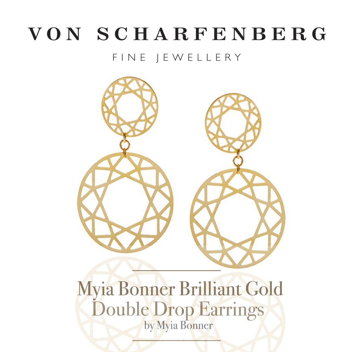 vonScharfenberg's tweet photo. Get these fabulous Myia Bonner earrings here https://t.co/LoqwPXeX5d #jewellery jewelry #earrings #gold #giftsforher https://t.co/WgZQ0CLa5C