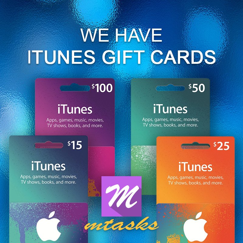mtasksapp's tweet photo. iPhone lover? Win #free #itunes gift cards usin #mtasksapp https://t.co/XmHZwI0Q9t https://t.co/Mo6VOGN5Ij