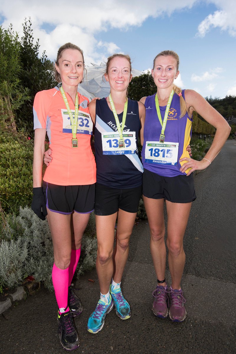 More pictures from today's races - here are the winners of the Eden Half Marathon edenproject.com/media/2016/10/…