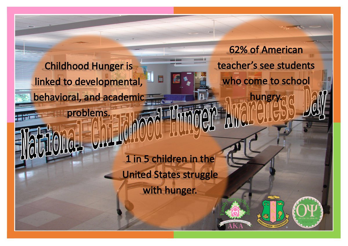 tulaneaka's tweet photo. Today is National Childhood Hunger Awareness Day. Donate today by heading over to sites that focus on childhood hunger. 🍊💞💚 https://t.co/aMSNDfB0xd
