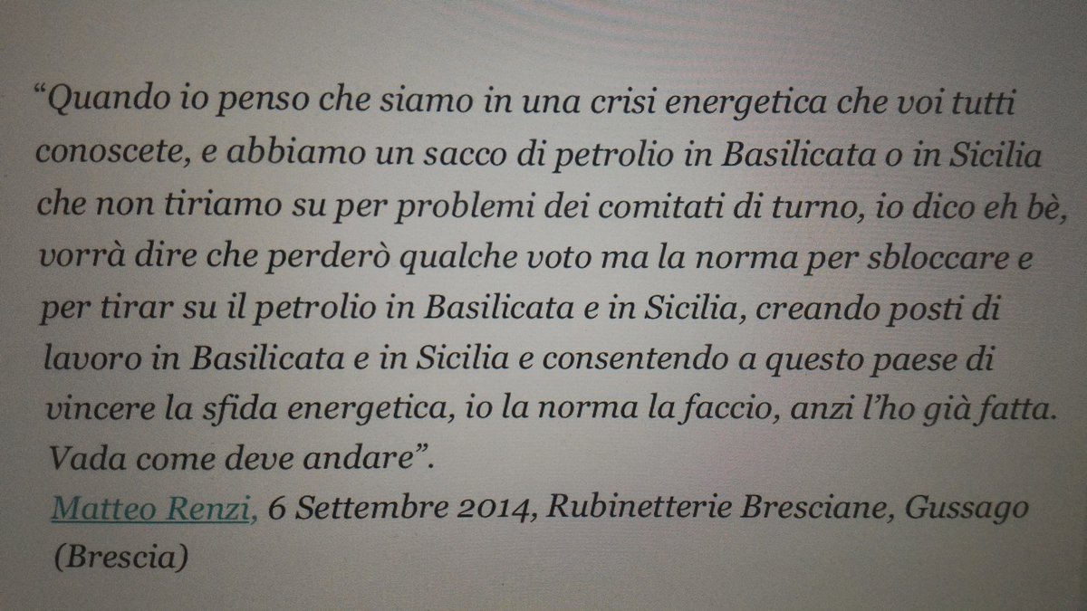 È da tempo che #Renzi trama per avere in mano il destino dei nostri territori. La #riformacostituzionale è l'atto finale. Leggete qua