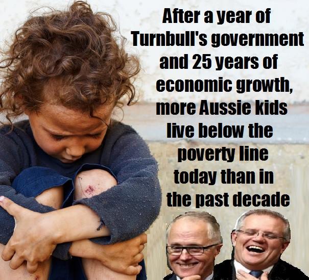 Loud_Lass's tweet photo. Never been a worse time to be living below the poverty line #auspol https://t.co/s4mEA6rpaS