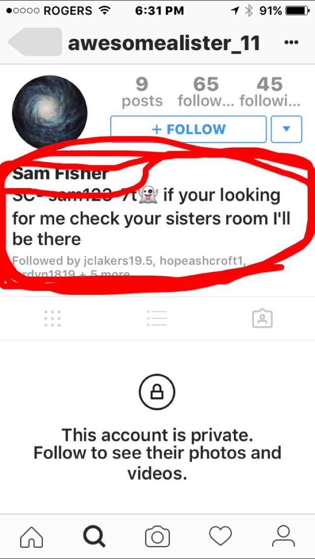 Jordyn1819's tweet photo. And here's my 11 year old brother's insta bio https://t.co/9wAj6tLTjK