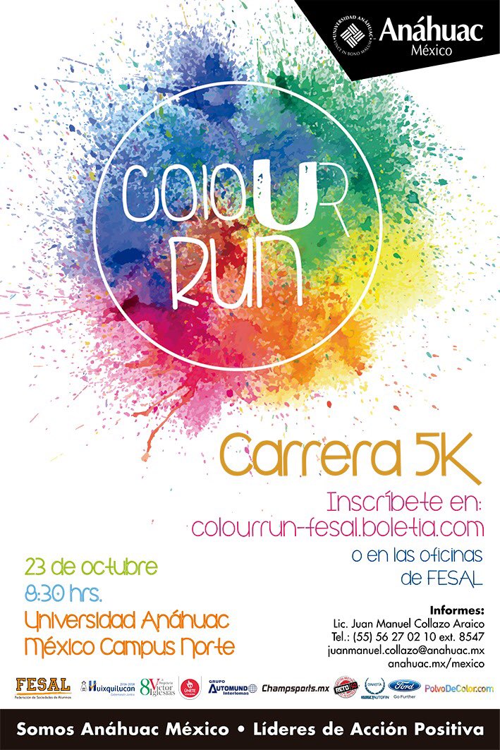 Se dice que si corres con <a href="/FESAL_anahuac/">FESAL Anáhuac Norte</a> , Donald Trump perderá las elecciones y tu ex volverá rogando y pidiendo perdón. No se, piénsalo.