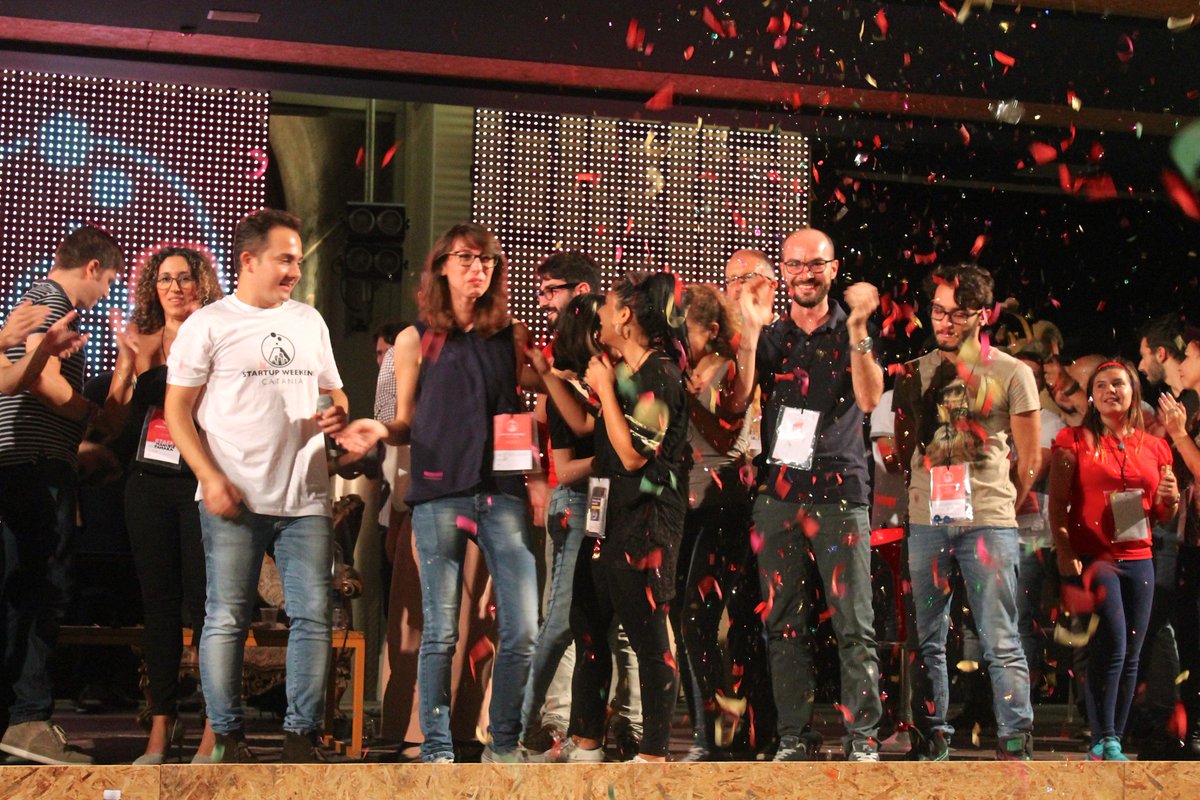 Ecco i vincitori di #SWCatania16
1 - #Hashbag
2 - #SpeedSpine
3 - #Ecologiapp 
Bravissimi tutti i ragazzi e complimenti allo staff! #startup